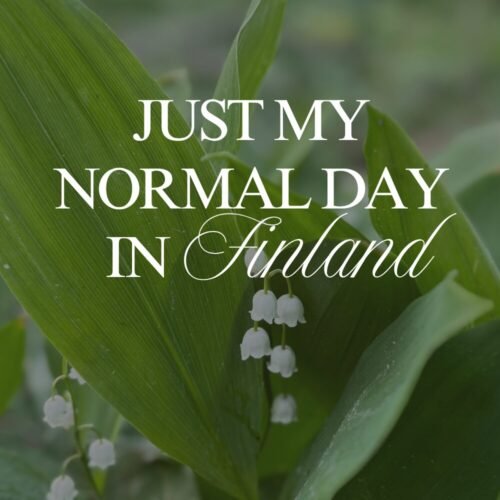 Just My Normal Day Living in Finland