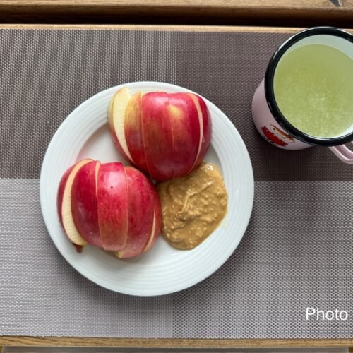 My favorite breakfast on my empty stomach